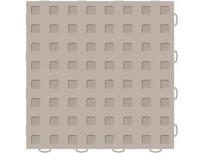 WeatherTech TechFloor 12in x 12in Solid Floor Tile w/ Raised Squares - Tan 51T1212SS TN 51T1212SS TN Photo - Primary