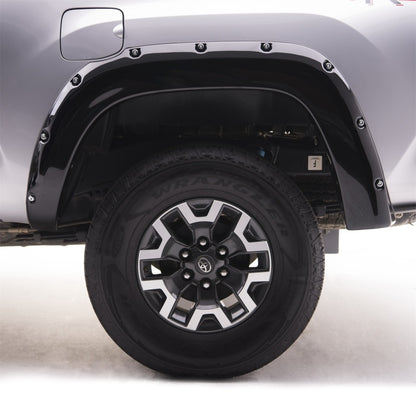 EGR 16+ Toyota Tacoma w/Mudflap Bolt-On Look Color Match Fender Flares - Set - Black 795084-202 795084-202 Photo - lifestyle view