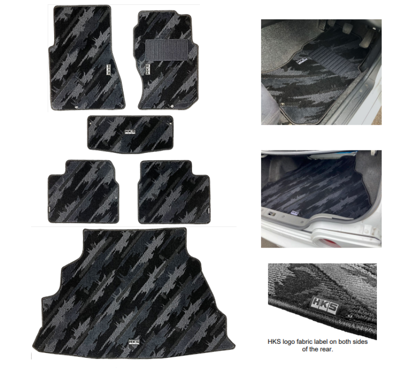 HKS HKS Floor Mats Floor Mats Floor Mats Carpeted main image