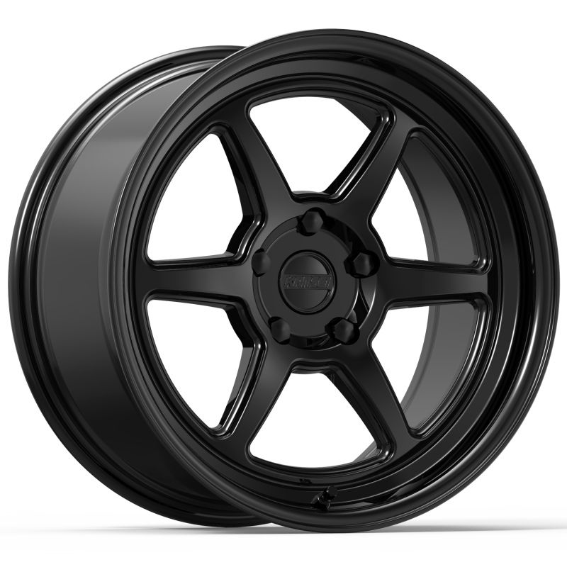 Kansei K14B Roku 18x9in / 5x112 BP / 12mm Offset / 66.56mm Bore - Gloss Black Wheel K14B-189017+12 K14B-189017+12 Photo - Primary