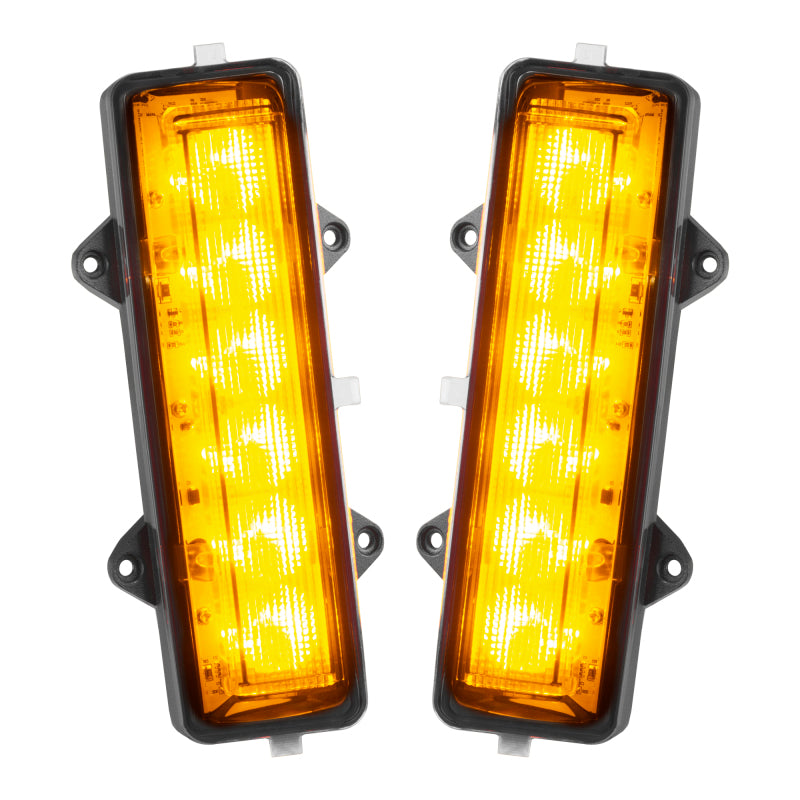 ORACLE Lighting 21-23 Ford Bronco Dual Function Reverse LED Modules Flush Tail Light - Amber/White 5915-FB-023