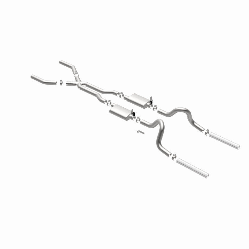 MagnaFlow Ford Mustang Street Series Crossmember-Back Performance Exhaust System 15817 360 Degree Image Set