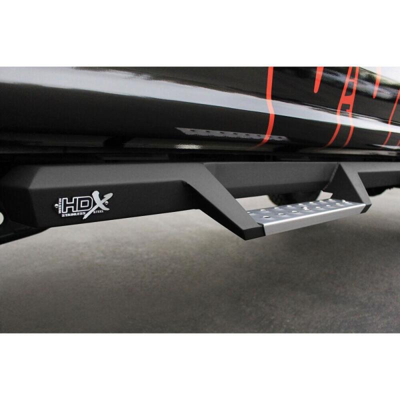 Westin HDX Stainless Drop Wheel-to-Wheel Nerf Step Bars 56-5340252 Photo - Mounted