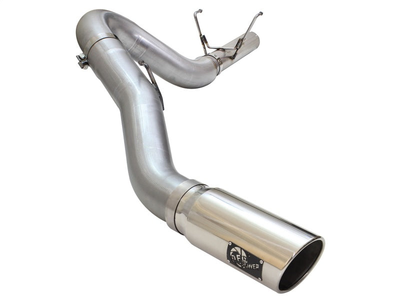aFe  POWER 49-42051-1P Large Bore-HD 5" 409 SS DPF-Back Exhaust System 49-42051-1P Photo - Primary