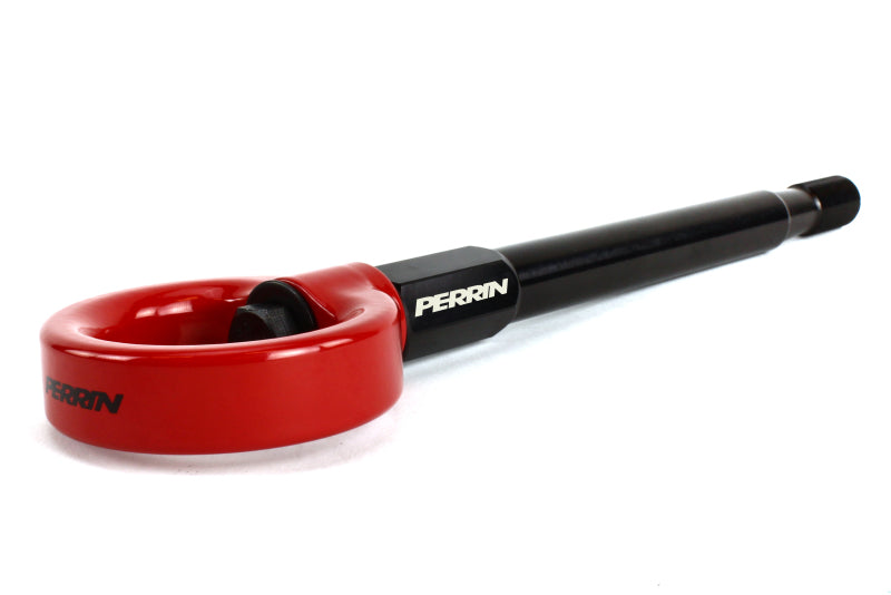 Perrin 08-14 Subaru WRX/STI Tow Hook Kit (Front) - Red PSP-BDY-231RD PSP-BDY-231RD Photo - Primary