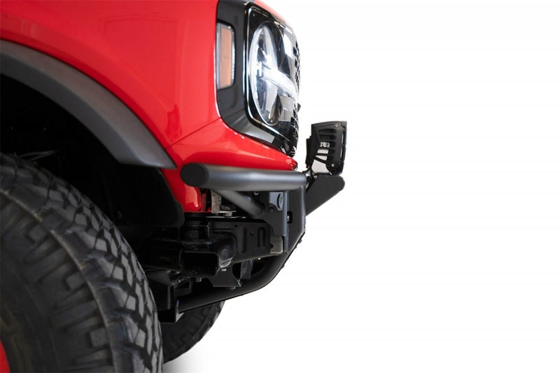 Addictive Desert Designs 21-22 Ford Bronco Pro Bolt-On Add-On Light Hoop L2357000201NA L2357000201NA Photo - Mounted