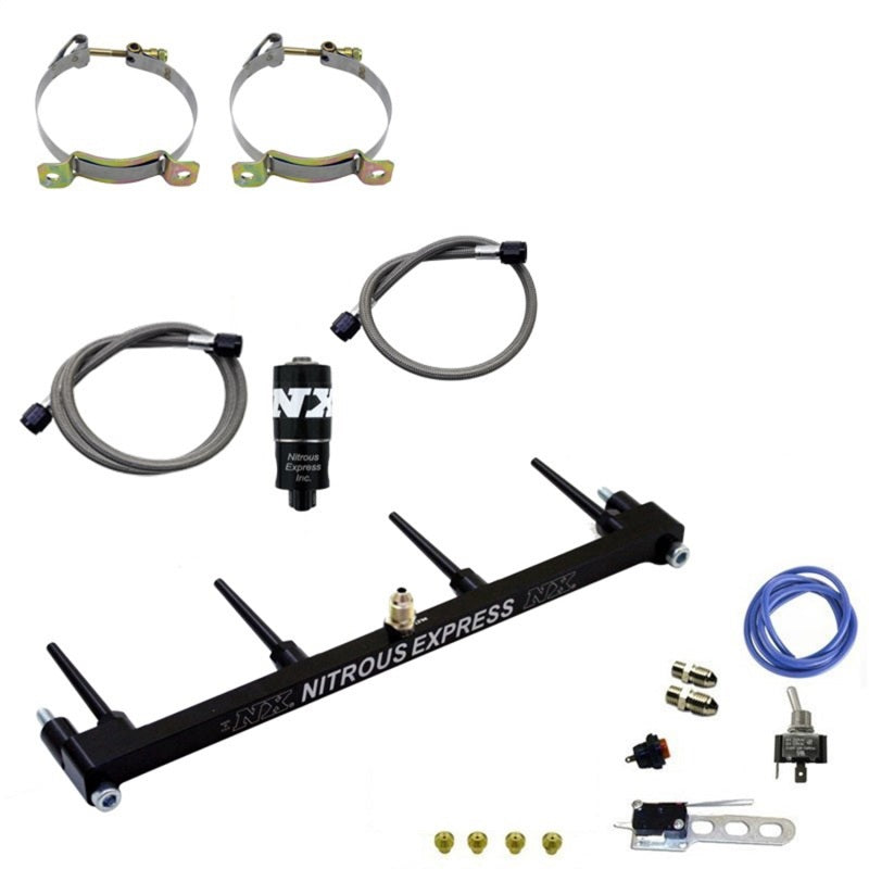 Nitrous Express Billet Spray Bar Nitrous Kit for ZX-14 w/o Bottle 62203-00P 62203-00P Photo - Primary