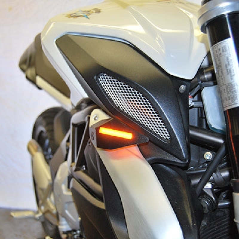 New Rage Cycles 13-19 MV Agusta Brutale 675/800/Dragster Front Turn Signals BRUTALE-DRAG-FS-D BRUTALE-DRAG-FS-D Photo - Primary