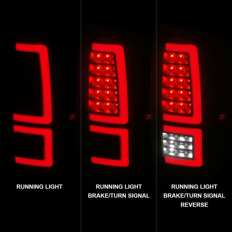 ANZO 2014-2021 Toyota Tundra LED Taillights Black Housing/Smoke Lens 311437 311437 Photo - Unmounted