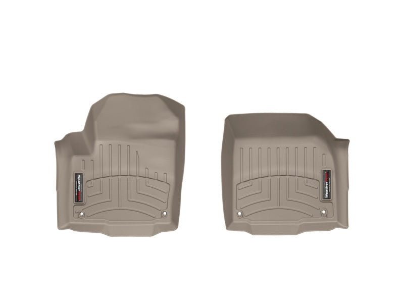 WeatherTech WT FloorLiner - Front - Tan Floor Mats Floor Mats - Rubber main image