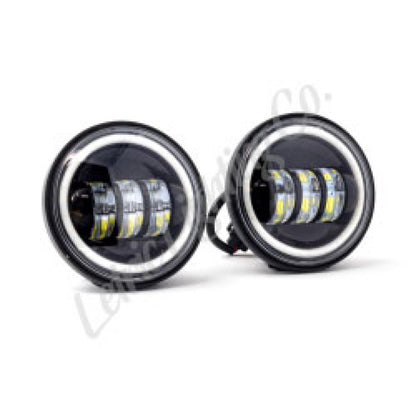 Letric Lighting 4.5in Passing Lamps W/Halo Blk LLC-LPL-BH LLC-LPL-BH Photo - Primary