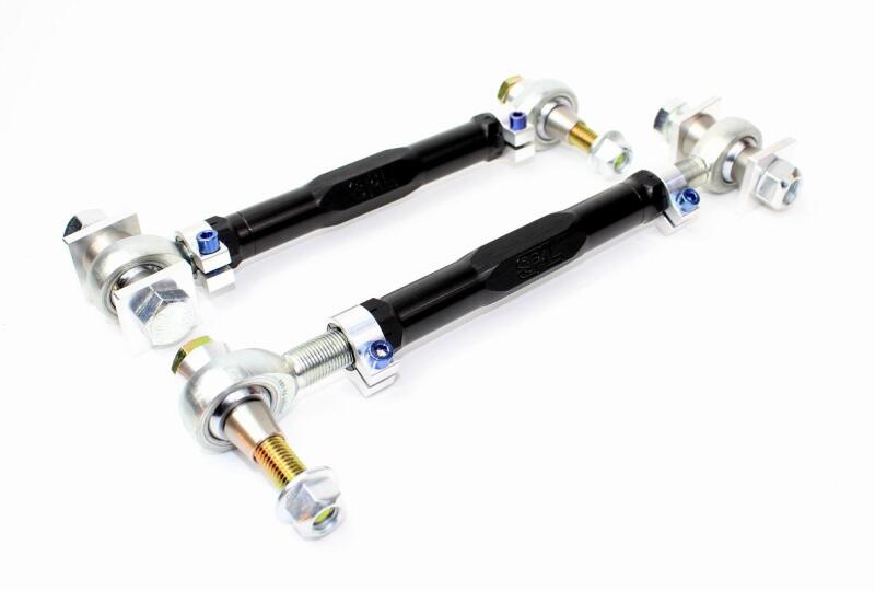 SPL Part Rear Toe Arms w/Eccentric Lockout GR86/BRZ/GT86/WRX SPL RTAEL FRS Photo - out of package
