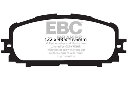 EBC Disc Brake Pad Set DP21897 Photo - Primary
