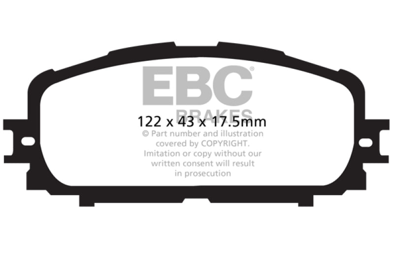 EBC Disc Brake Pad Set DP21897 Photo - Primary