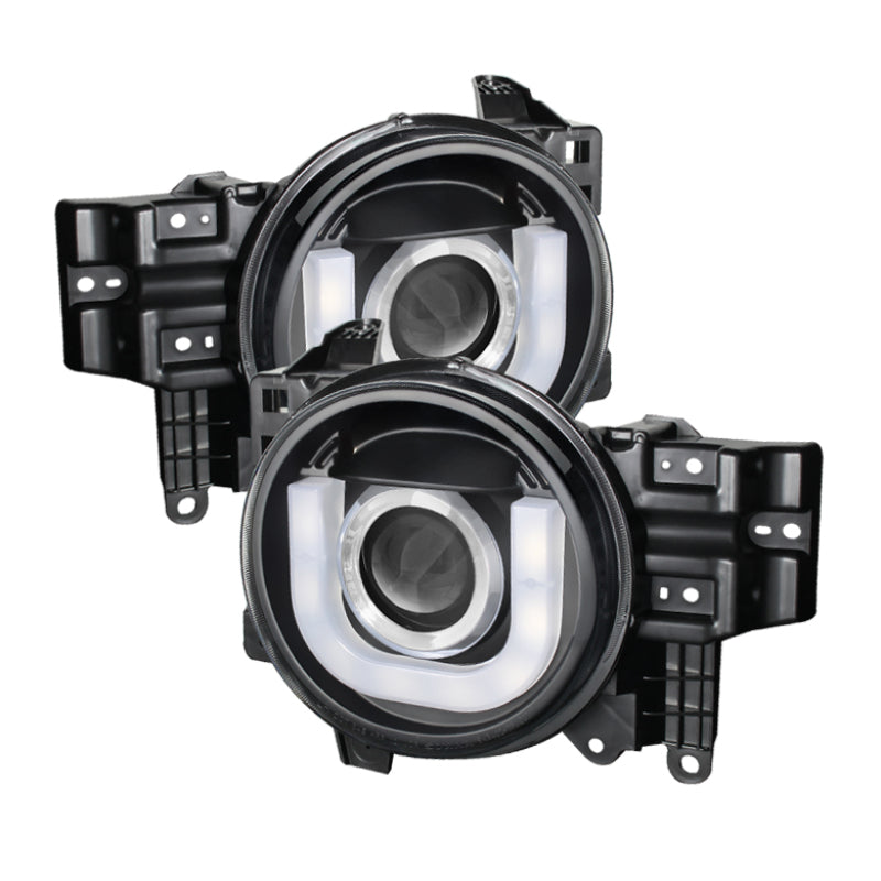Spyder Toyota FJ Cruiser 07-14 Projector Halogen Model- 3D DRL LED Blk PRO-YD-TFJ07-3DDRL-BK 5075314 5075314 Photo - Primary