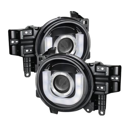 Spyder Toyota FJ Cruiser 07-14 Projector Halogen Model- 3D DRL LED Blk PRO-YD-TFJ07-3DDRL-BK 5075314 5075314 Photo - Primary