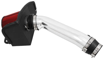 Spectre 16-18 Jeep Grand Cherokee V6-3.6L F/I Air Intake Kit - Polished w/Red Filter 9071 9071 Photo - Unmounted