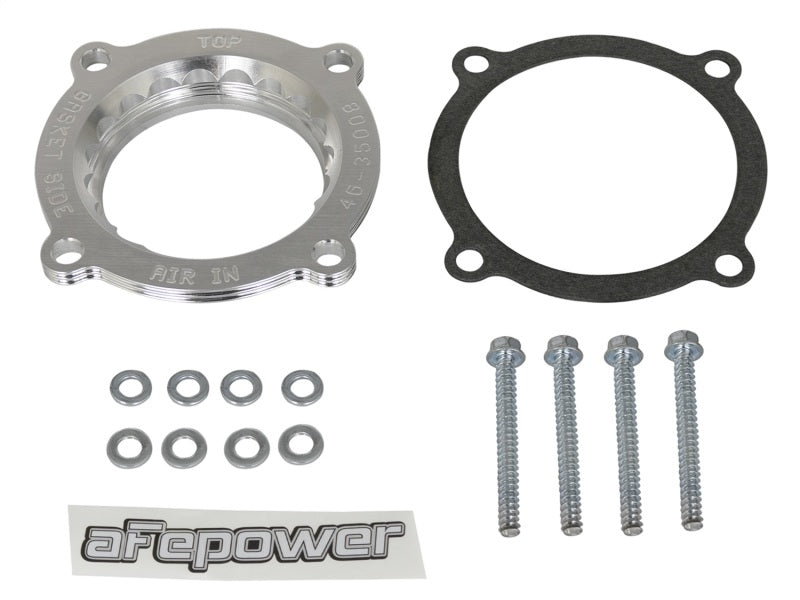 aFe Silver Bullet Throttle Body Spacer for Jeep Wrangler (JL) 2018 V6-3.6L 46-35008 Photo - Unmounted