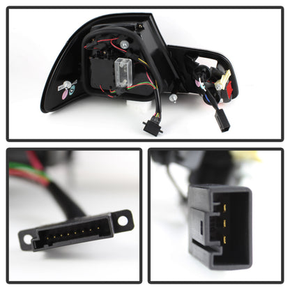 Spyder BMW E46 3-Series 04-06 2Dr Light Bar Style LED Tail Lights Black ALT-YD-BE4604-LBLED-BK 5076564 5076564 User 1