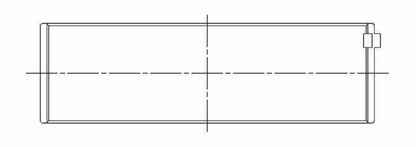 ACL VW/Audi VR6 V6 .25mm Oversized High Performance Rod Bearing Set 6B5530H-.25 6B5530H-.25 Technical Drawing