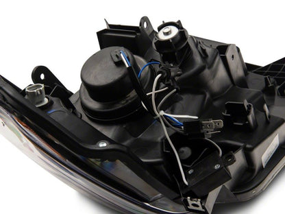 Raxiom 14-21 Toyota Tundra Axial Series Projector Headlights w/ LED Bar- Blk Housing (Clear Lens) TU16010 TU16010 Photo - Close Up