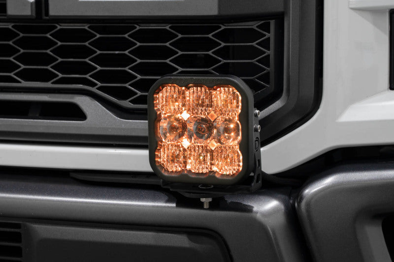 Diode Dynamics 17-20 Ford Raptor SS5 Bumper LED Pod Light Kit Sport - White Driving DD7346 DD7346 User 2