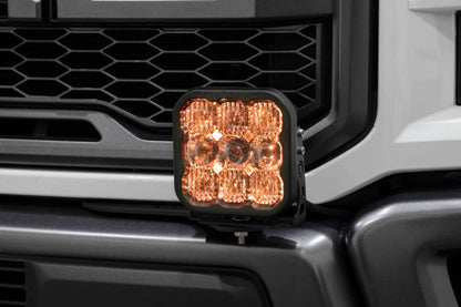 Diode Dynamics 17-20 Ford Raptor SS5 Bumper LED Pod Light Kit - Yellow Pro Driving DD7351 DD7351 User 2