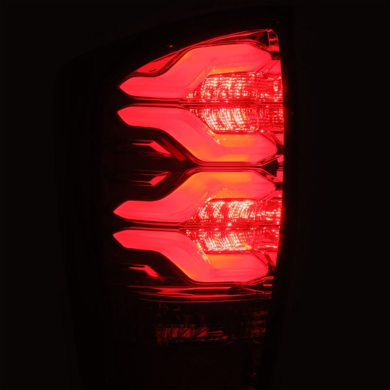AlphaRex 16-20 Toyota Tacoma PRO-Series LED Tail Lights Jet Black 680010 680010 User 5