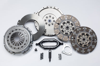 South Bend Clutch 1988-1993 Dodge Turbo Cummins Diesel 5.9L/6.7L Organic Street Dual Disc Clutch Kit SDD3250-5G-ORG SDD3250-5G-ORG Photo - Primary