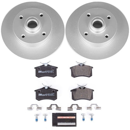 PowerStop Power Stop 99-02 Volkswagen Cabrio Rear Euro-Stop Brake Kit ESK369 ESK369 Photo - Primary