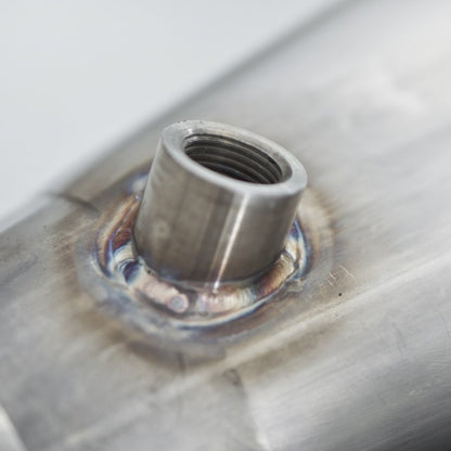 Stainless Works 2014-18 Corvette 6.2L Headers 2in Primaries w/ High-Flow Cats X-Pipe C72CAT C72CAT Photo - Close Up