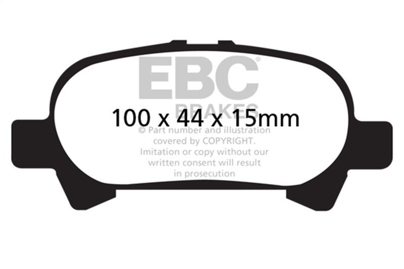 EBC Disc Brake Pad Set UD828 Photo - Primary