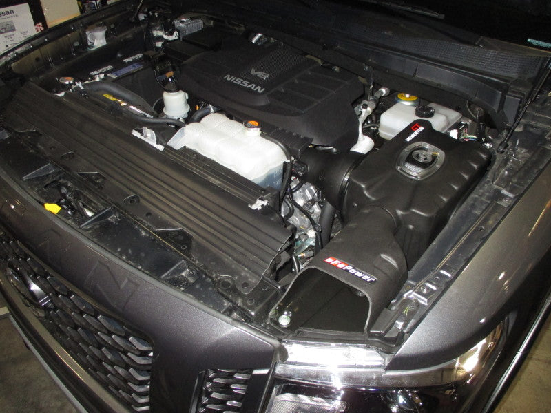 aFe Momentum GT Dynamic Air Scoop 17-19 Nissan Titan XD V8-5.6L 50-70034S 50-70034S Photo - Unmounted