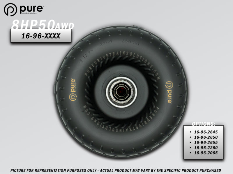 Pure Drivetrain Solutions PDS Billet Race Torque Converter Drivetrain Torque Converters main image