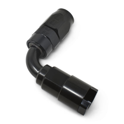 Russell Performance 3/8in SAE Quick Disc Female to -6 Hose Black 90 Degree Hose End 611223 611223 Photo - out of package