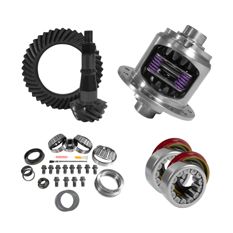Yukon Gear & Axle Yukon 9.5in GM 3.42 Rear Ring & Pinion Install Kit 33 Spline Positraction Axle Bearing and Seals YGK2252 YGK2252 Photo - Primary