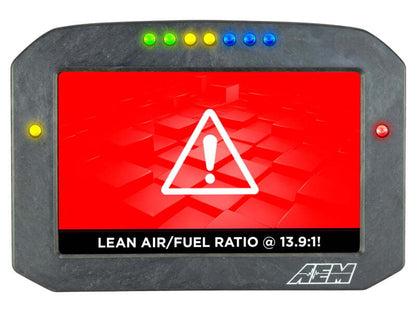 AEM CD-7LG Carbon Logging Flush Digital Dash Display w/ Internal 20Hz GPS & Antenna 30-5703F 30-5703F Photo - out of package