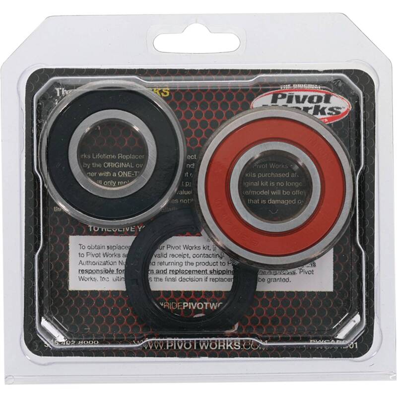 Pivot Works Honda Wheel Bearing Kit Premium Bearings 25-1237-P 25-1237-P Photo - Primary