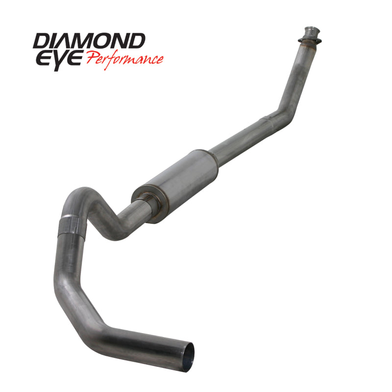 Diamond Eye Performance Diamond Eye KIT 4in TB SGL SS: 98.5-02 DODGE CUMMINS 5.9L K4212S K4212S Photo - Primary