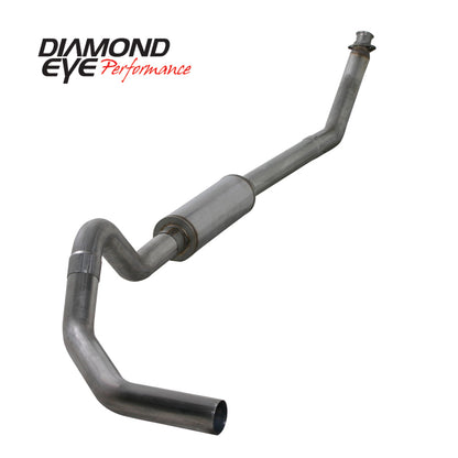 Diamond Eye Performance Diamond Eye KIT 4in TB SGL SS: 98.5-02 DODGE CUMMINS 5.9L K4212S K4212S Photo - Primary