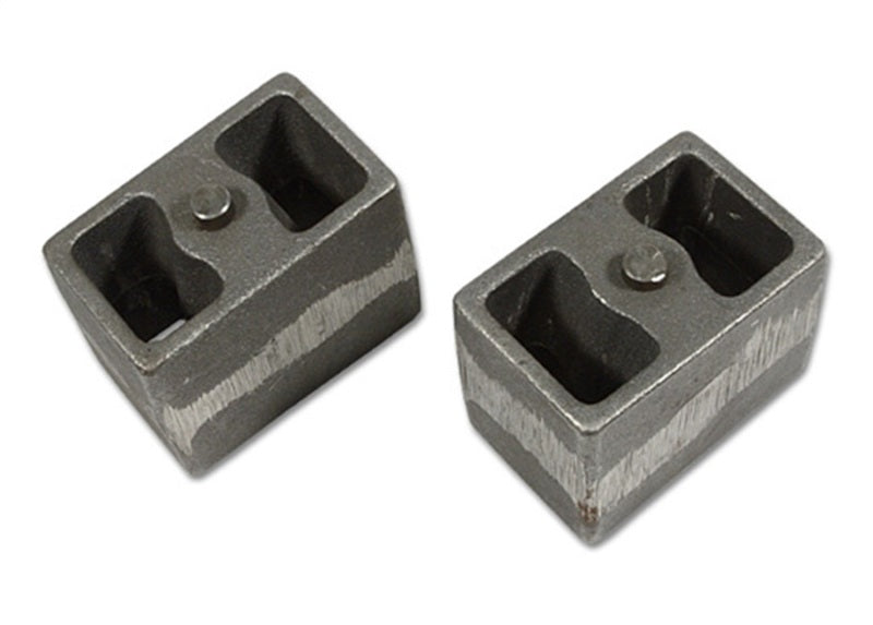 Tuff Country 4in Cast Iron Lift Blocks (3in Wide/ Tapered) Pair 79043