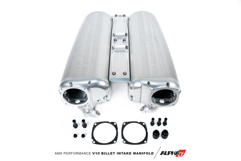 AMS Performance V10 Audi R8 / Lamborghini Huracan / Performante Billet Intake Manifold - CLR Anodize ALP.37.08.0001-1 ALP.37.08.0001-1 Photo - Primary