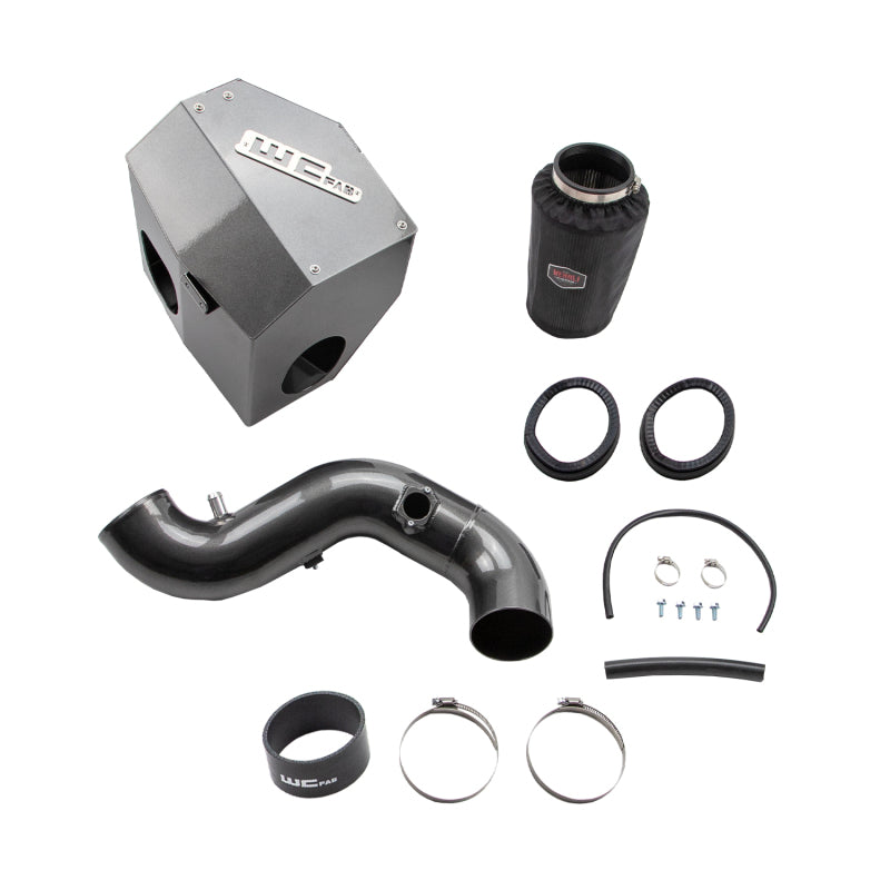 Wehrli 13-18 Cummins 6.7L Intake Kit 4in - Candy Blue WCF100881-CB