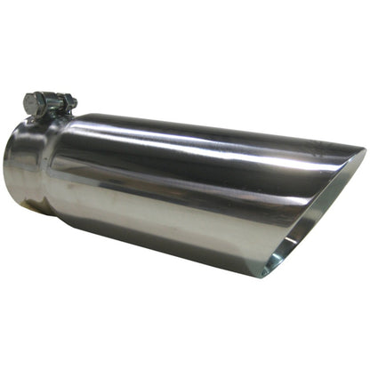 MBRP Universal Tip 3in O.D. Dual Wall Angled End 3 inlet 12 length T5114 Photo - Primary