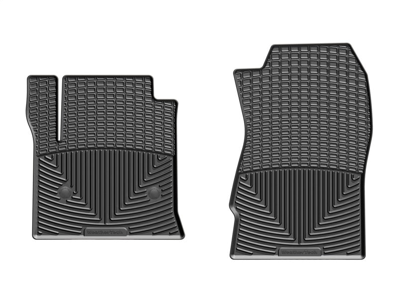 WeatherTech 14+ Chevrolet Silverado Front Rubber Mats - Black W309 Photo - Primary