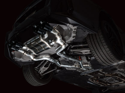 AWE Tuning 23-24 BMW G87 M2 SwitchPath Edition Exhaust - Diamond Black Tips 3025-43487 3025-43487 Photo - Mounted