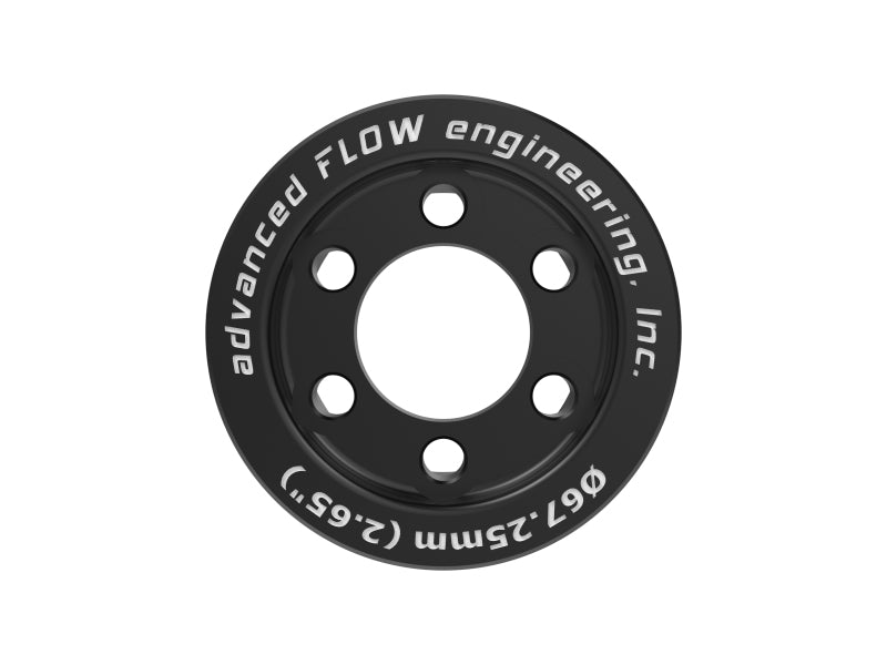 aFe POWER Supercharger Power Pulley 2.65in Fits aFe Pulley Kits for Hellcat Supercharger 79-10008P 79-10008P Photo - Unmounted
