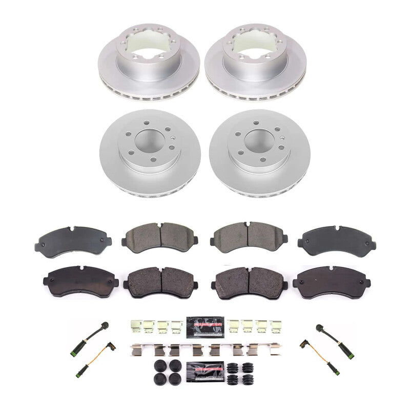 PowerStop Power Stop 19-20 Mercedes-Benz Sprinter 4500 Rear Z23 Coated Brake Kit CRK8431 CRK8431 Photo - Primary
