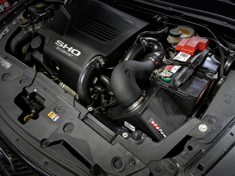 aFe Magnum Force Stage-2 Pro Dry S Cold Air Intake System 10-18 Ford 54-13025D Photo - Mounted