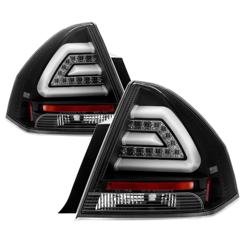 Spyder Chevy Impala 2006-2013 LED Tail Lights Black ALT-YD-CHIP06-LED-BK 5076380 5076380 Photo - Primary